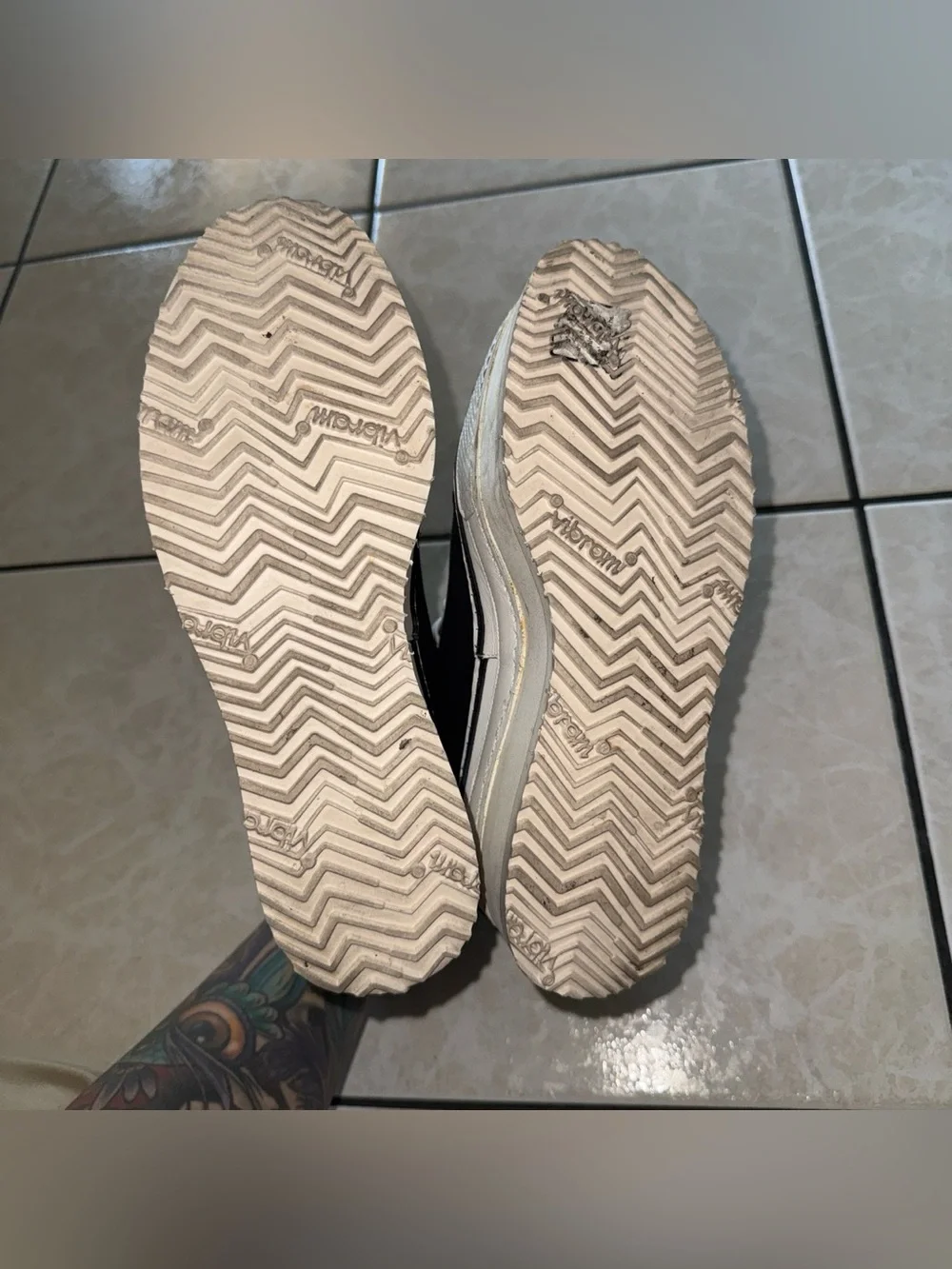 R13 limited edition double stacked high top sneakers